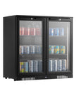 VEVOR Commercial Beverage Refrigerator Cooler 246 Can Fridge with Glass Doors