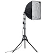 VEVOR Softbox Lighting Kit 16 in x 16 in 3000-6500K Adjustable for Shooting
