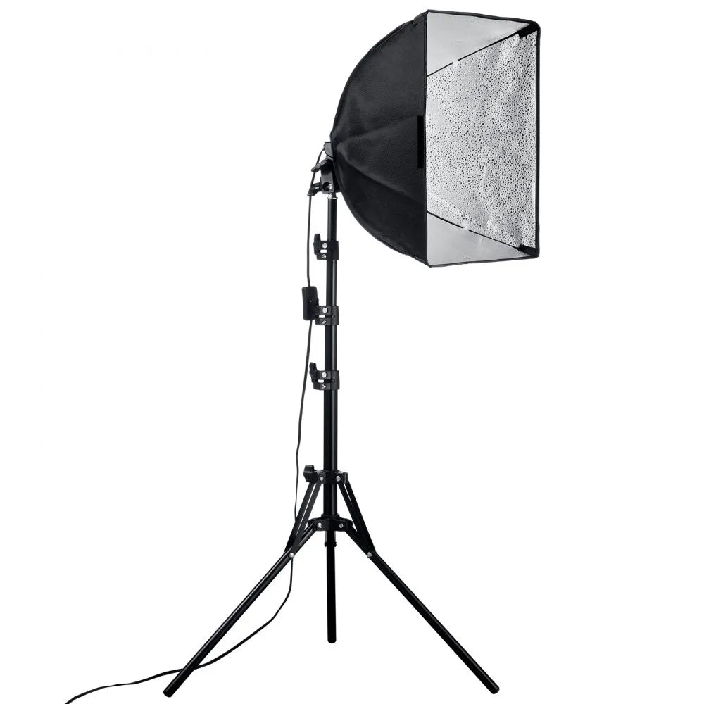 VEVOR Softbox Lighting Kit 16 in x 16 in 3000-6500K Adjustable for Shooting