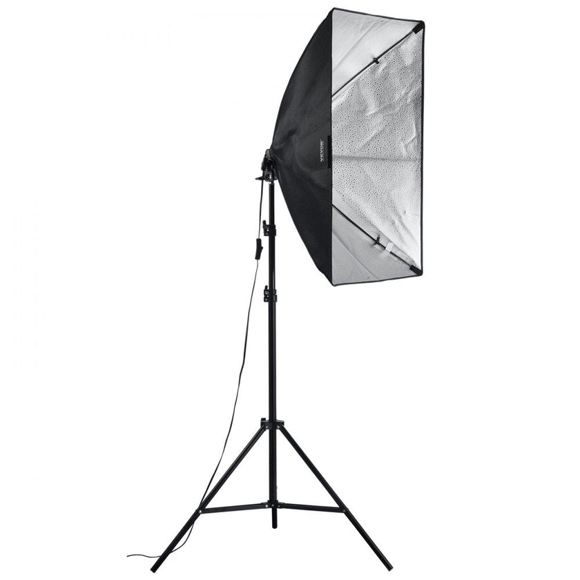 VEVOR Softbox Lighting Kit 20 in x 28 in 45W 3000-6500K LED Bulbs for Shooting