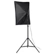 VEVOR Softbox Lighting Kit 20 in x 28 in 30W 5500K LED Bulbs Adjustable Stand