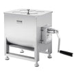 VEVOR Manual Meat Mixer 60L Fixed Tank Mixing Max 60LB for Meat Sausage Mixer