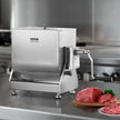 VEVOR Manual Meat Mixer 15L Tilt Tank Mixing Max 15LB for Meat Sausage Mixer