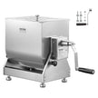 VEVOR Manual Meat Mixer 15L Tilt Tank Mixing Max 15LB for Meat Sausage Mixer