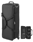 VEVOR Studio Equipment Trolley Case 39.37 x 14.96 x 12.60 in Rolling Camera Bag
