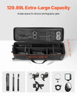 VEVOR Studio Equipment Trolley Case 51.57 x 14.37 x 14.96 in Rolling Camera Bag
