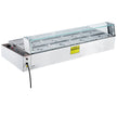 VEVOR Commercial Electric Food Warmer Countertop Buffet 12*5Qt with Glass Shield