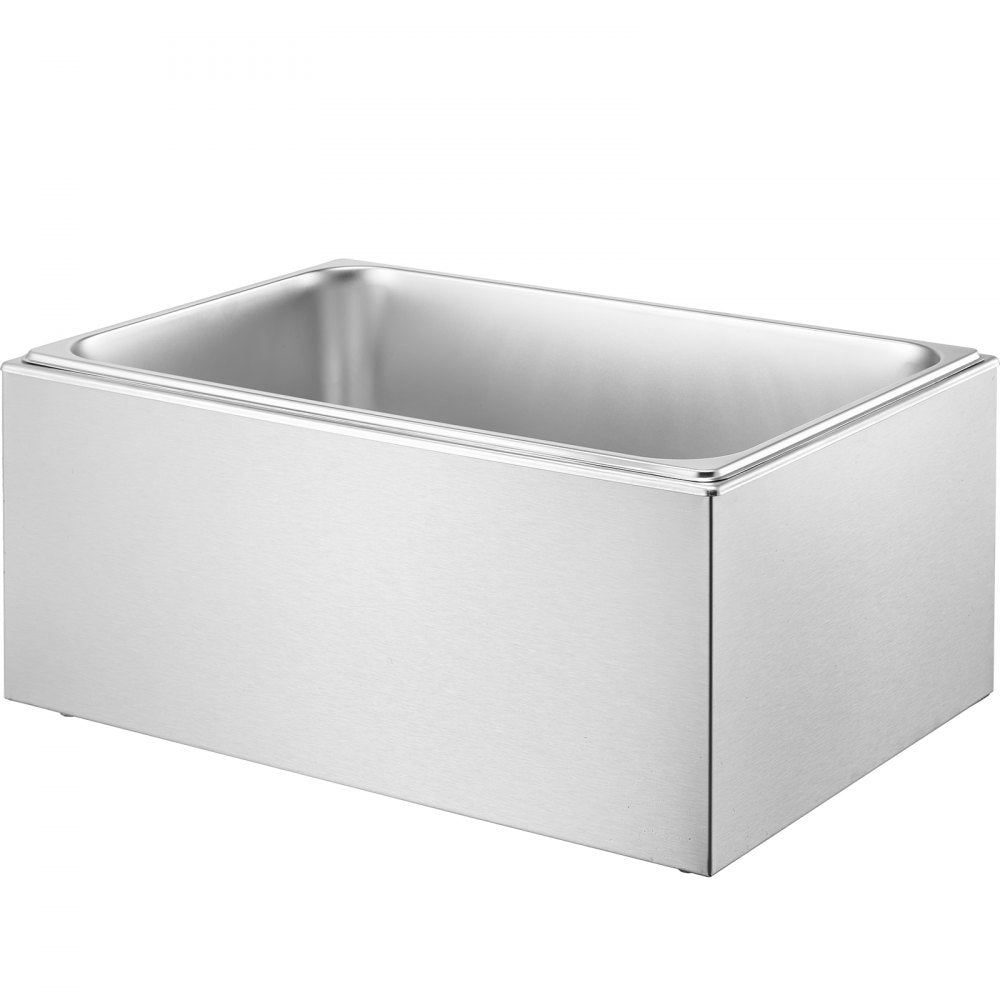 VEVOR Commercial Electric Food Warmer Countertop Buffet 1*19Qt Pan Bain Marie