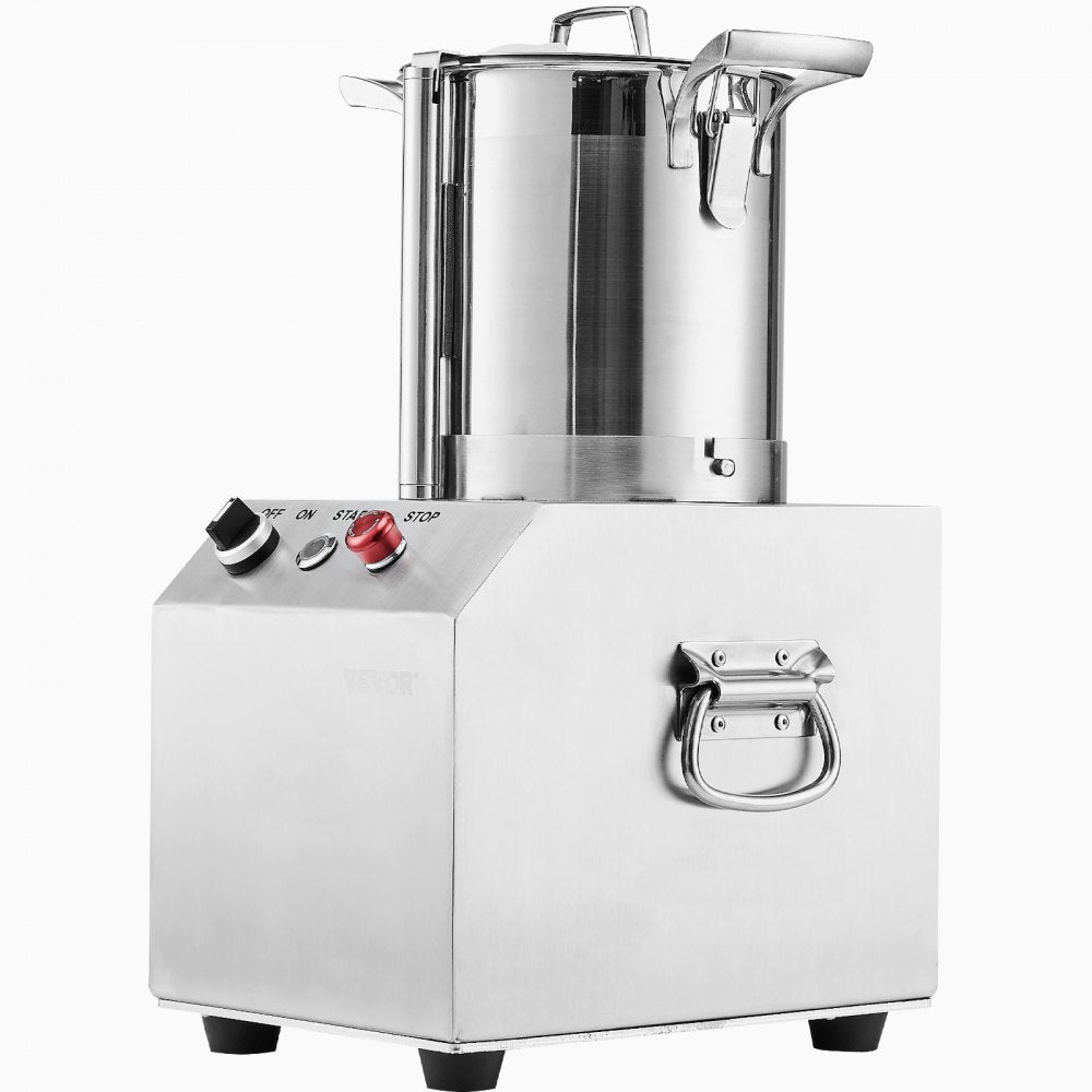VEVOR Food Processor Vegetable Chopper 4.3Qt Food-Grade Stainless Steel Blender