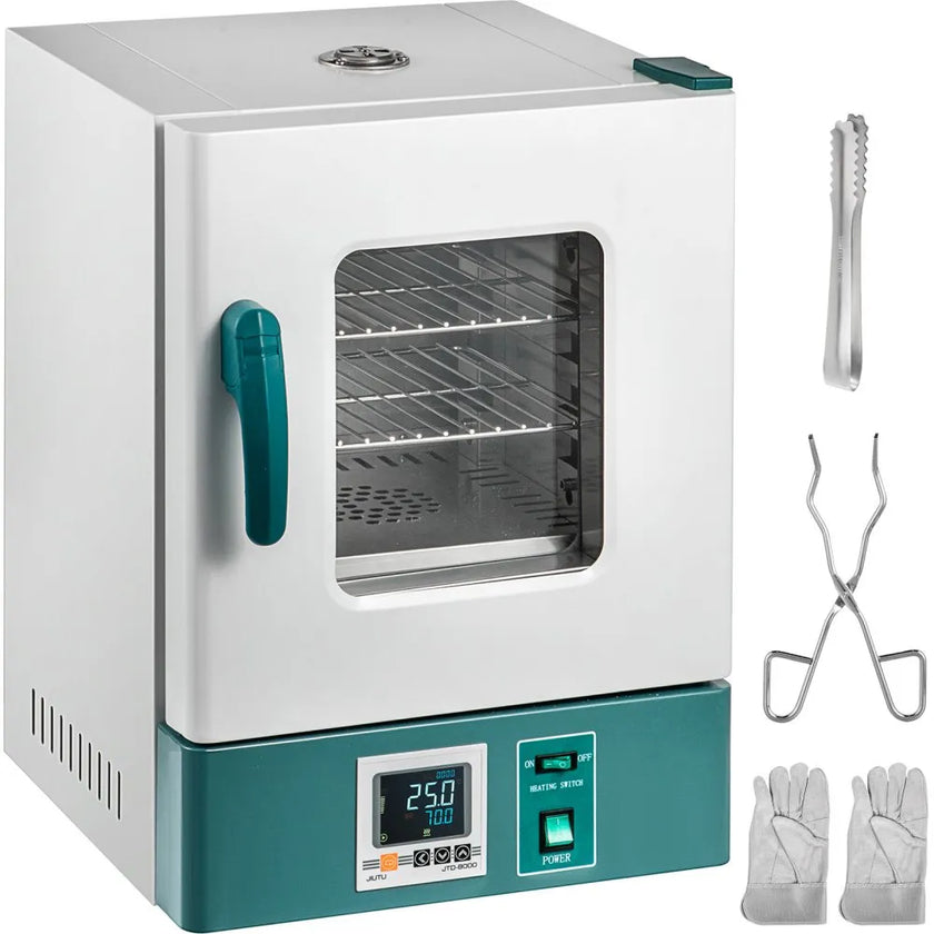VEVOR Lab Incubator 20L Bacteria Incubator RT-65℃Scientific Digital Incubator, PID Temperature Control Microbiological Laboratory Incubator, For Seed Germination, Science