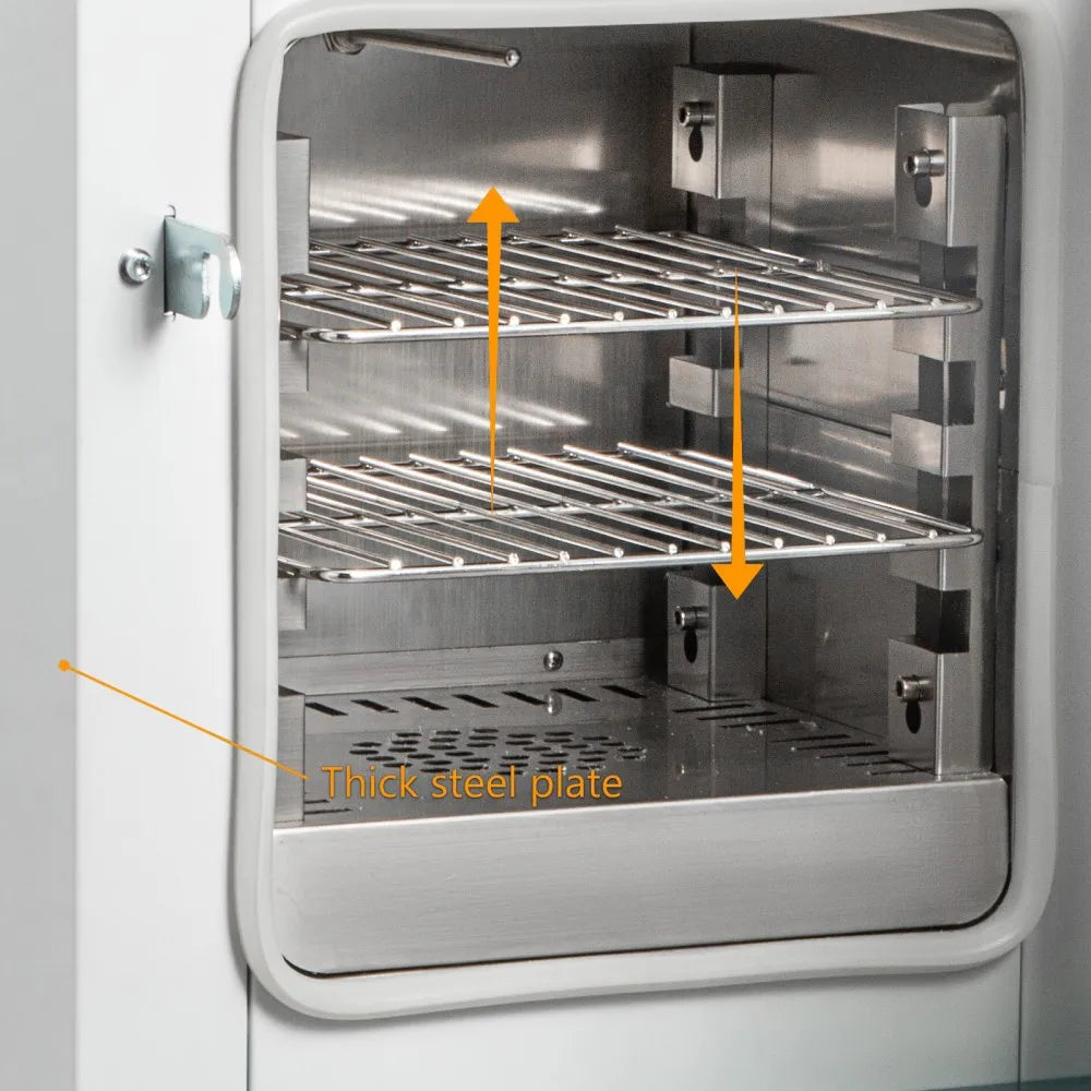 VEVOR Lab Incubator 20L Bacteria Incubator RT-65℃Scientific Digital Incubator, PID Temperature Control Microbiological Laboratory Incubator, For Seed Germination, Science