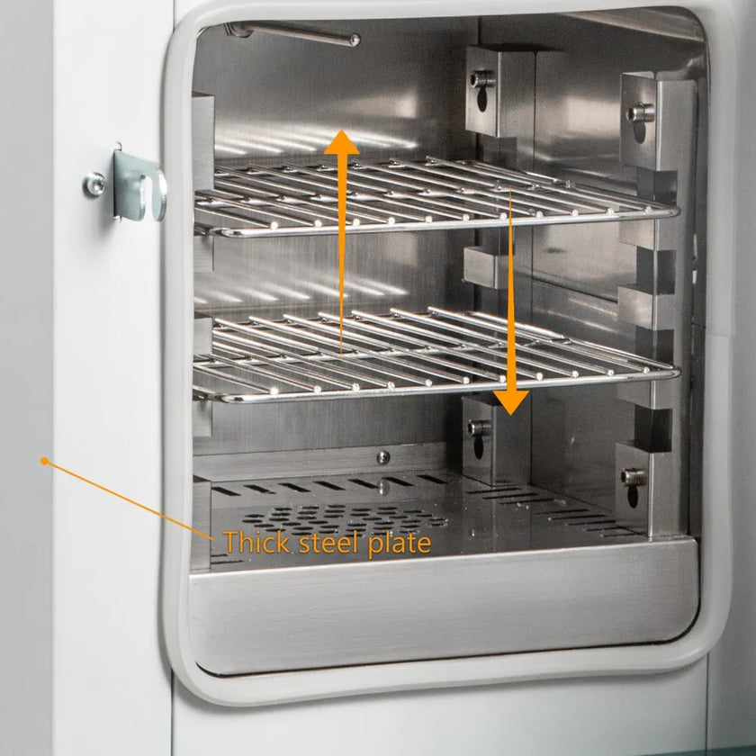 VEVOR Lab Incubator 20L Bacteria Incubator RT-65℃Scientific Digital Incubator, PID Temperature Control Microbiological Laboratory Incubator, For Seed Germination, Science