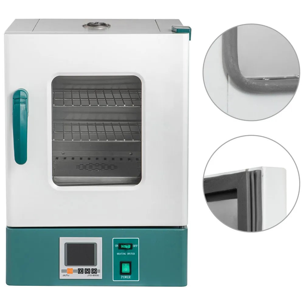VEVOR Lab Incubator 20L Bacteria Incubator RT-65℃Scientific Digital Incubator, PID Temperature Control Microbiological Laboratory Incubator, For Seed Germination, Science