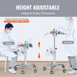 VEVOR Medical Cart, Salon Cart with Wheels, Mobile Trolley Cart 26.77