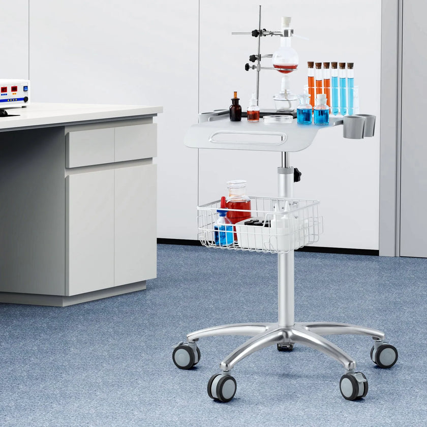VEVOR Medical Cart, Salon Cart with Wheels, Mobile Trolley Cart 26.77