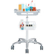 VEVOR Medical Cart, Salon Cart with Wheels, Mobile Trolley Cart 26.77