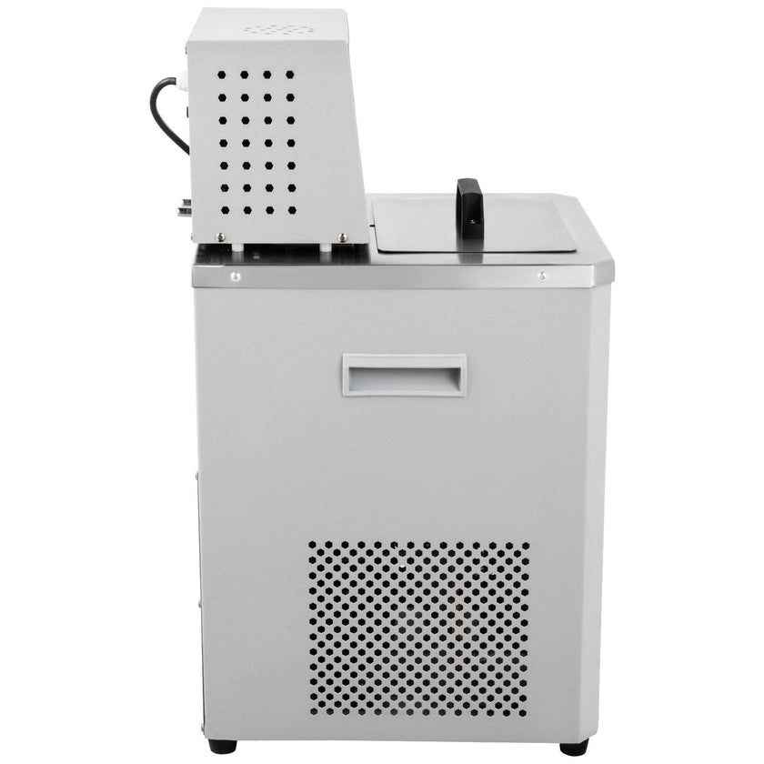 VEVOR Laboratory Chiller Circulator 6L Chiller Lab -5? Low Temperature Cooling Liquid Circulator Pump Chiller Lab Recirculating Chiller Water Bath Recirculating Water Cooling Chiller for Laboratory