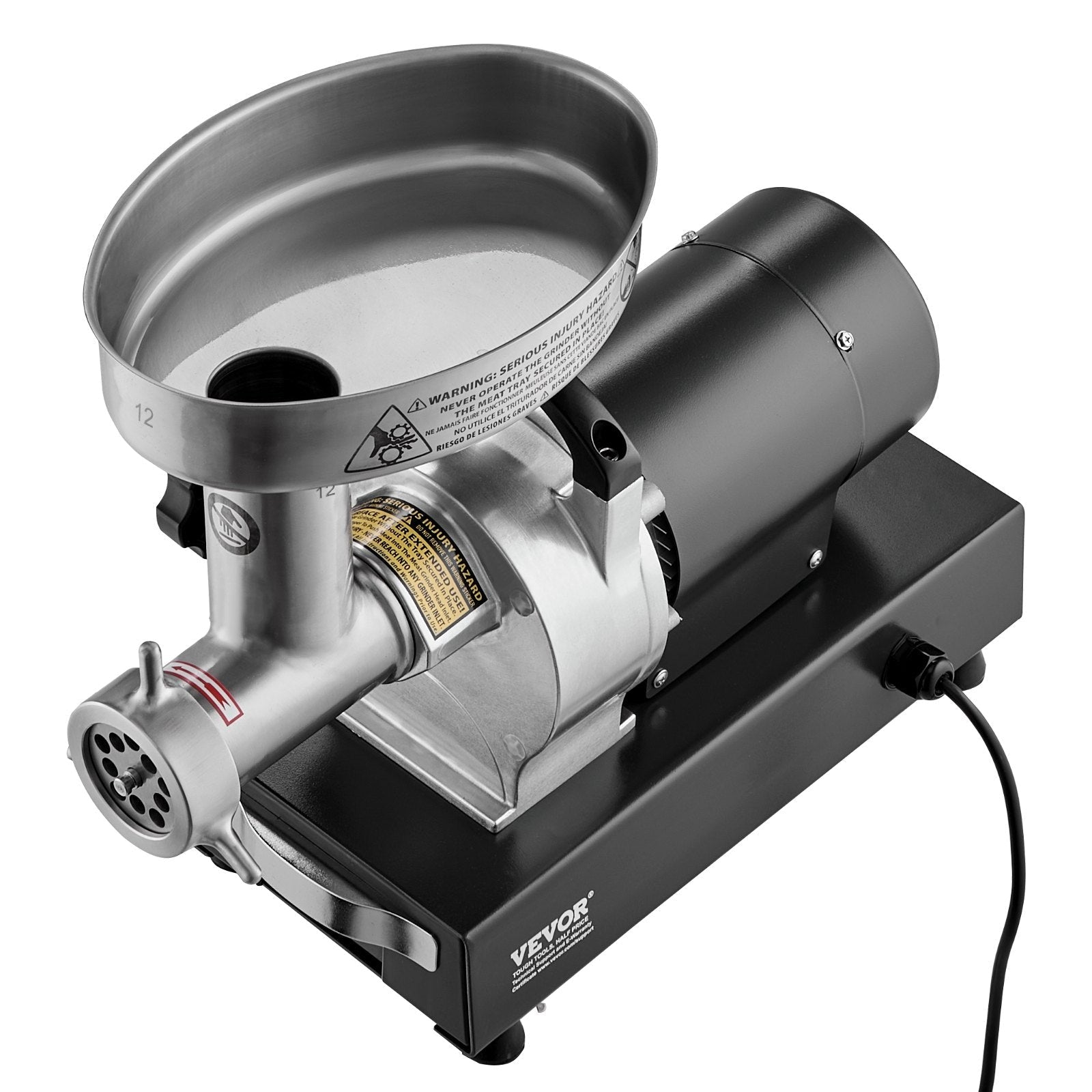 VEVOR Commercial Electric Meat Grinder 9 Lbs/Min Sausage Stuffer Maker Kitchen