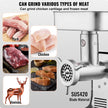 VEVOR Commercial Electric Meat Grinder 13 Lbs/Min Sausage Stuffer Maker Kitchen