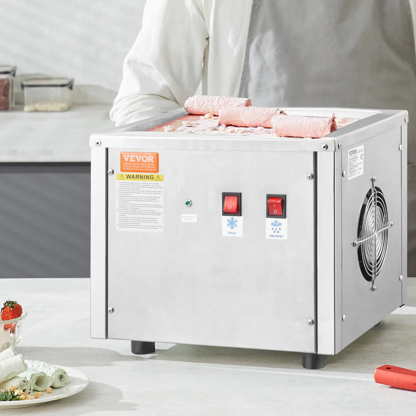 VEVOR Fried Ice Cream Roll Machine, 11