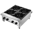 VEVOR Commercial Gas Range Stove 4 Burners Countertop Cooking Hot Plate Kitchen