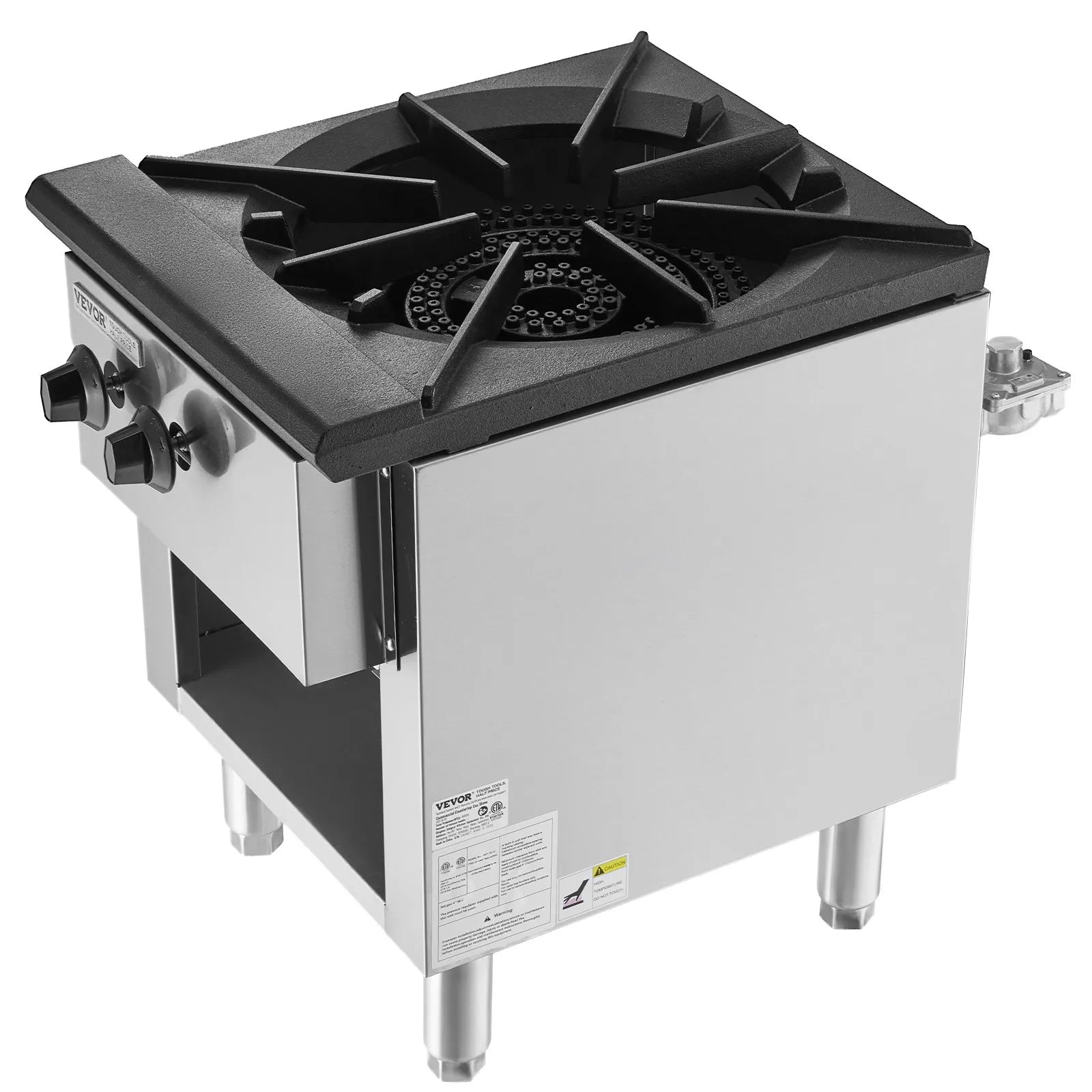 VEVOR Commercial Gas Range Stove 1 Burner Countertop Cooking Hot Plate Kitchen