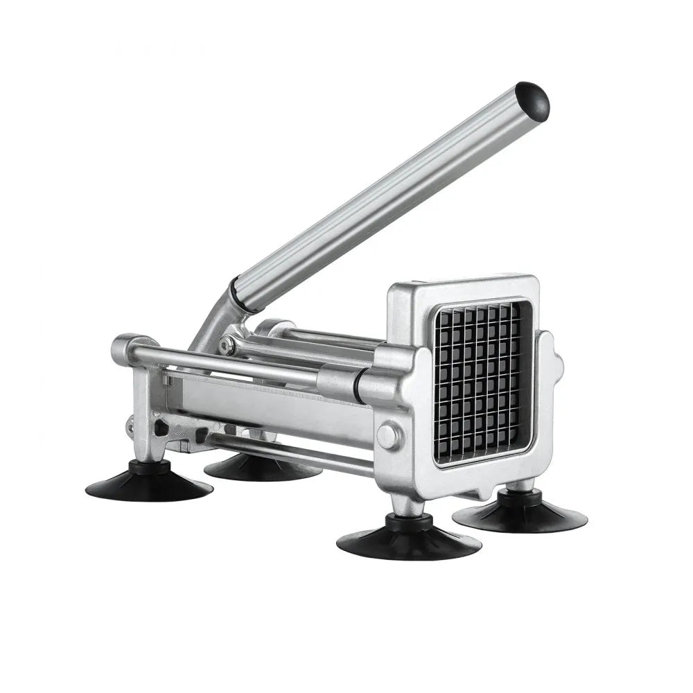 VEVOR French Fry Cutter Stainless Steel Potato Vegetable Slicer Chopper 2 Blades