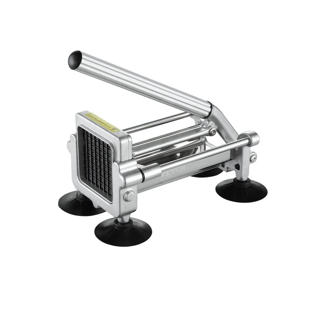 VEVOR French Fry Cutter Stainless Steel Potato Vegetable Slicer Chopper 2 Blades