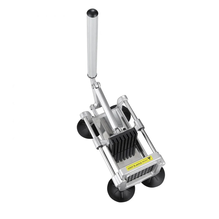 VEVOR French Fry Cutter Stainless Steel Potato Vegetable Slicer Chopper 2 Blades