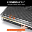 VEVOR Commercial Panini Press Grill Electric Sandwich Maker Griddle Plate 19
