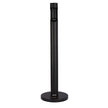 VEVOR Cigarette Butt Receptacle Freestand Outdoor Cylinder Butt Disposal Black