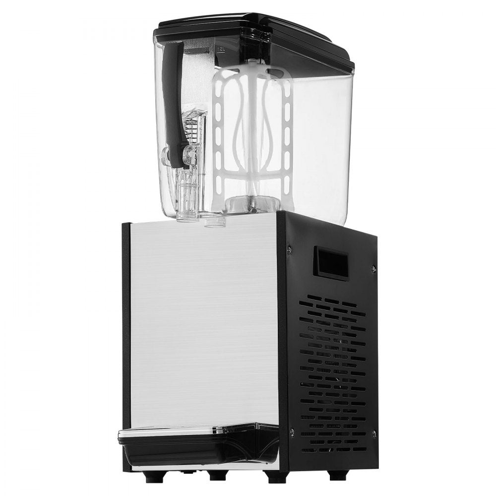 VEVOR Commercial Beverage Dispenser 12L Cold Juice Ice Drink Dispenser for Party
