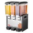 VEVOR Commercial Beverage Dispenser 10L x 3 Tanks Cold Juice Ice Drink Dispenser