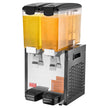 VEVOR Commercial Beverage Dispenser 10L x 2 Tanks Cold Juice Ice Drink Dispenser