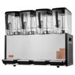 VEVOR Commercial Beverage Dispenser 12L x 4 Tanks Cold Juice Ice Drink Dispenser