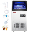VEVOR Commercial Ice Maker Freestanding Cabinet Machine 80lbs/24H 36 Ice Cubes