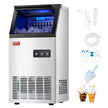 VEVOR Commercial Ice Maker Freestanding Cabinet Machine 80lbs/24H 36 Ice Cubes