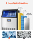 VEVOR Commercial Ice Maker Freestanding Cabinet Machine 100lbs/24H 45 Ice Cubes