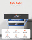 VEVOR Commercial Ice Maker Freestanding Cabinet Machine 160lbs/24H 80 Ice Cubes