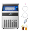 VEVOR Commercial Ice Maker Freestanding Cabinet Machine 160lbs/24H 80 Ice Cubes