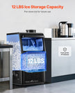 VEVOR Commercial Ice Maker Freestanding Cabinet Machine 70lbs/24H 36 Ice Cubes