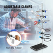 VEVOR Lab Stand Support, Laboratory Retort Support Stand Set, Steel Lab Stand 23.6