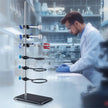 VEVOR Lab Stand Support, Laboratory Retort Support Stand Set, Steel Lab Stand 23.6