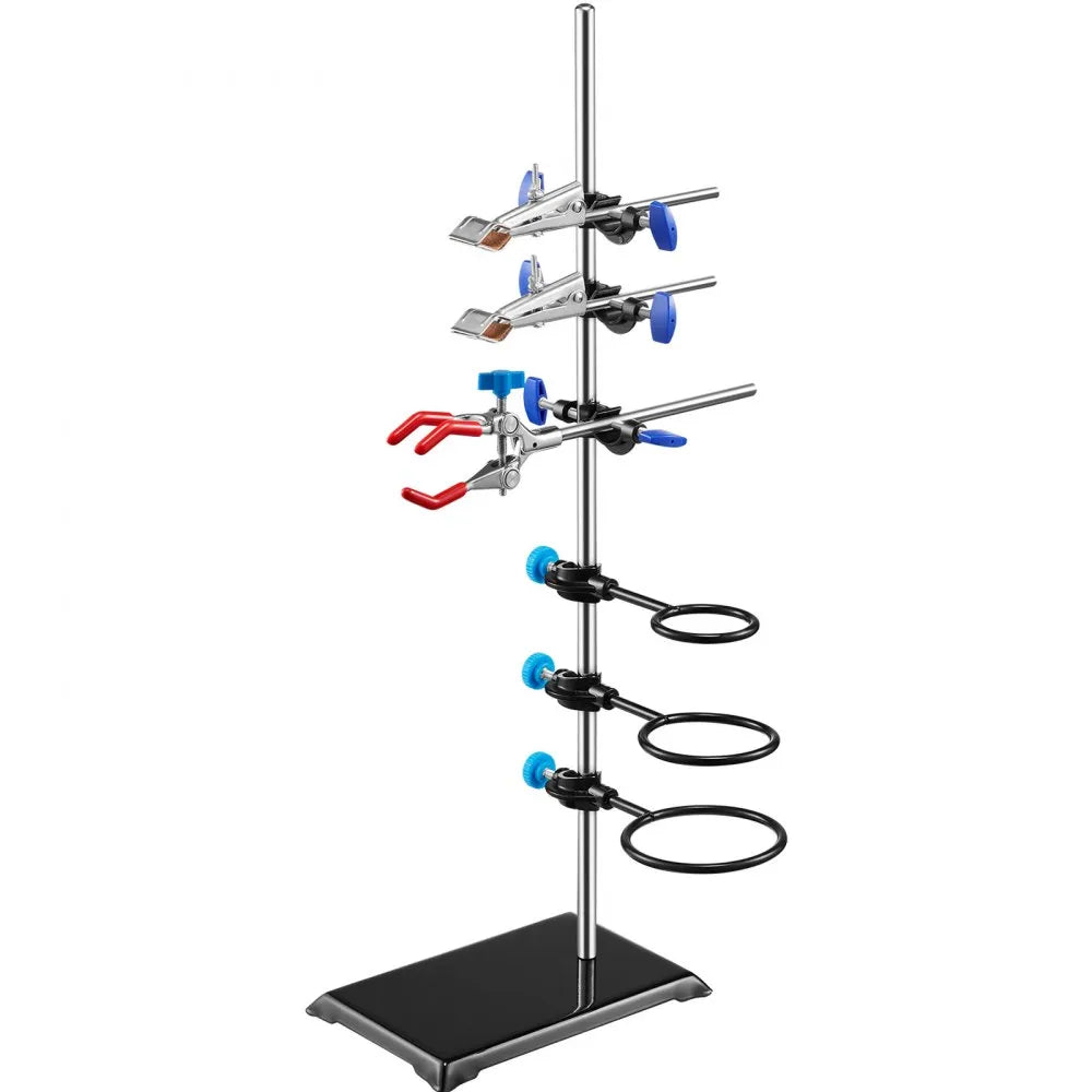 VEVOR Lab Stand Support, Laboratory Retort Support Stand Set, Steel Lab Stand 23.6