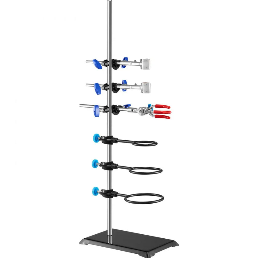 VEVOR Lab Stand Support, Laboratory Retort Support Stand Set, Steel Lab Stand 23.6