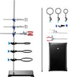 VEVOR Lab Stand Support, Laboratory Retort Support Stand Set, Steel Lab Stand 23.6