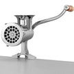 VEVOR Meat Grinders, All Parts Stainless Steel, Hand Operated Meat Grinding Machine with Tabletop Clamp, 2 Grinding Plates & Sausage Stuffer, Ideal for Home Kitchen Restaurant Butcher’s Shop