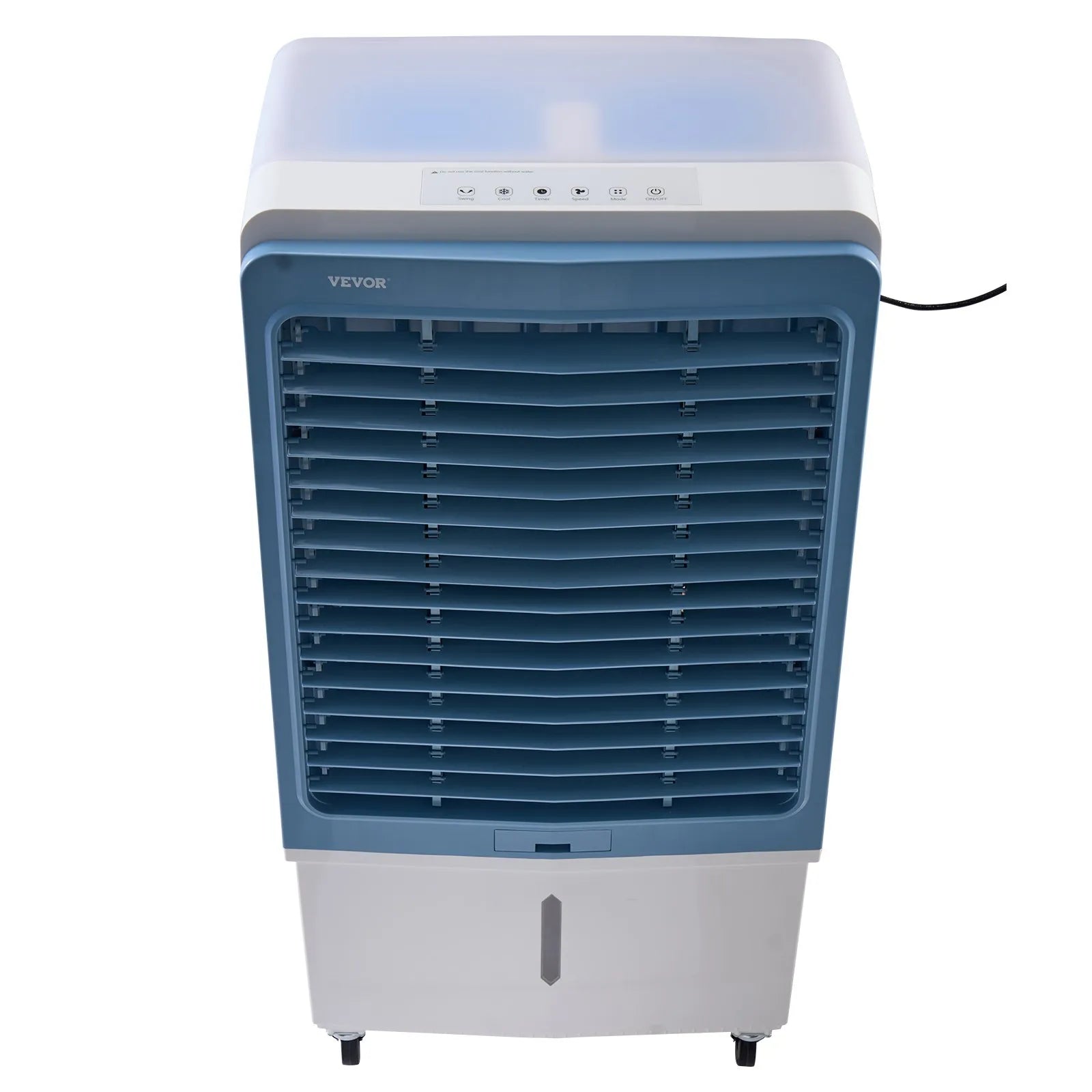 VEVOR Evaporative Air Cooler 4129 CFM 12.7 Gal Water Tank Portable Swamp Cooler