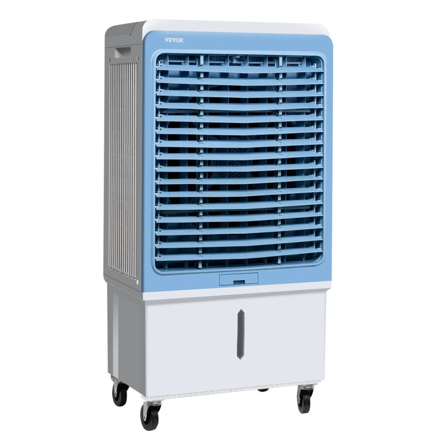 VEVOR Evaporative Air Cooler 4129 CFM 12.7 Gal Water Tank Portable Swamp Cooler