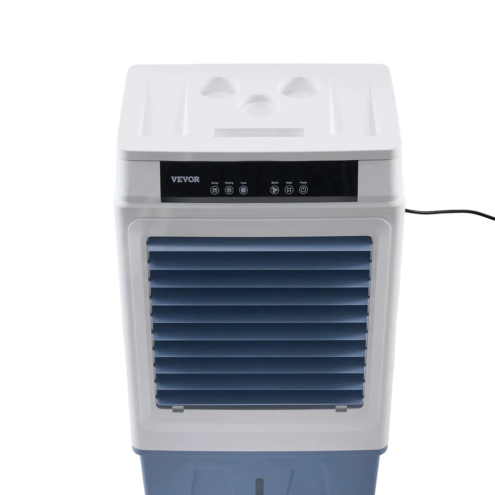 VEVOR Evaporative Air Cooler 3100 CFM 9 Gal Water Tank Portable Swamp Cooler